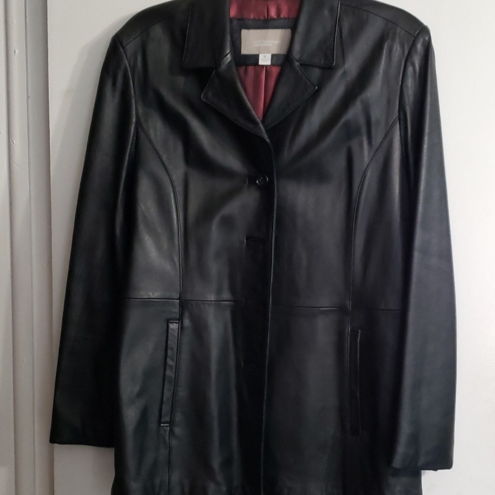NWOT Leather Blazer